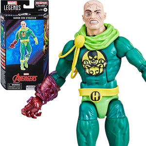 Marvel Legends Baron Von Strucker (Puff Adder BAF) 6" Inch Action Figure - Hasbro