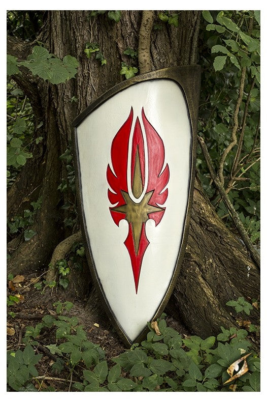 Elf Shield - Red 47 Inches - Epic Armoury LARP - 403002