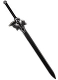 Sword Art Online Anime SAO Elucidator Kirito Black Single Straight Foam Sword