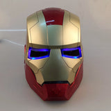 Iron Man Light Up and Open Face Helmet Adult Replica Marvel, Cosplay, Costume