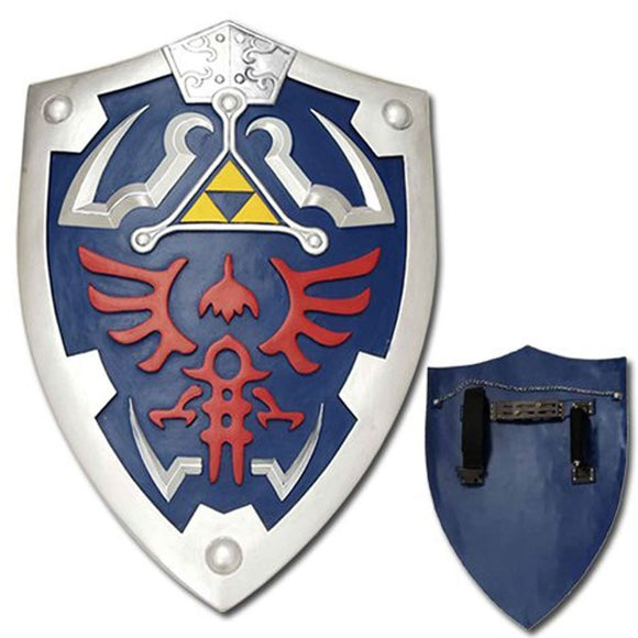 Legend of Zelda Cosplay Hylian Shield Link Tri Force Life Size