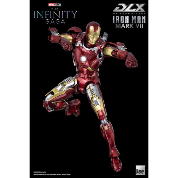 Marvel Studios: The Infinity Saga Iron Man Mark 7 DLX Action Figure - Threezero