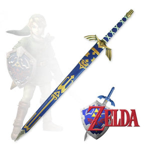 Single Straight 'Legend of Zelda' Master Sword (Foam Pressed Sheath & Handle)