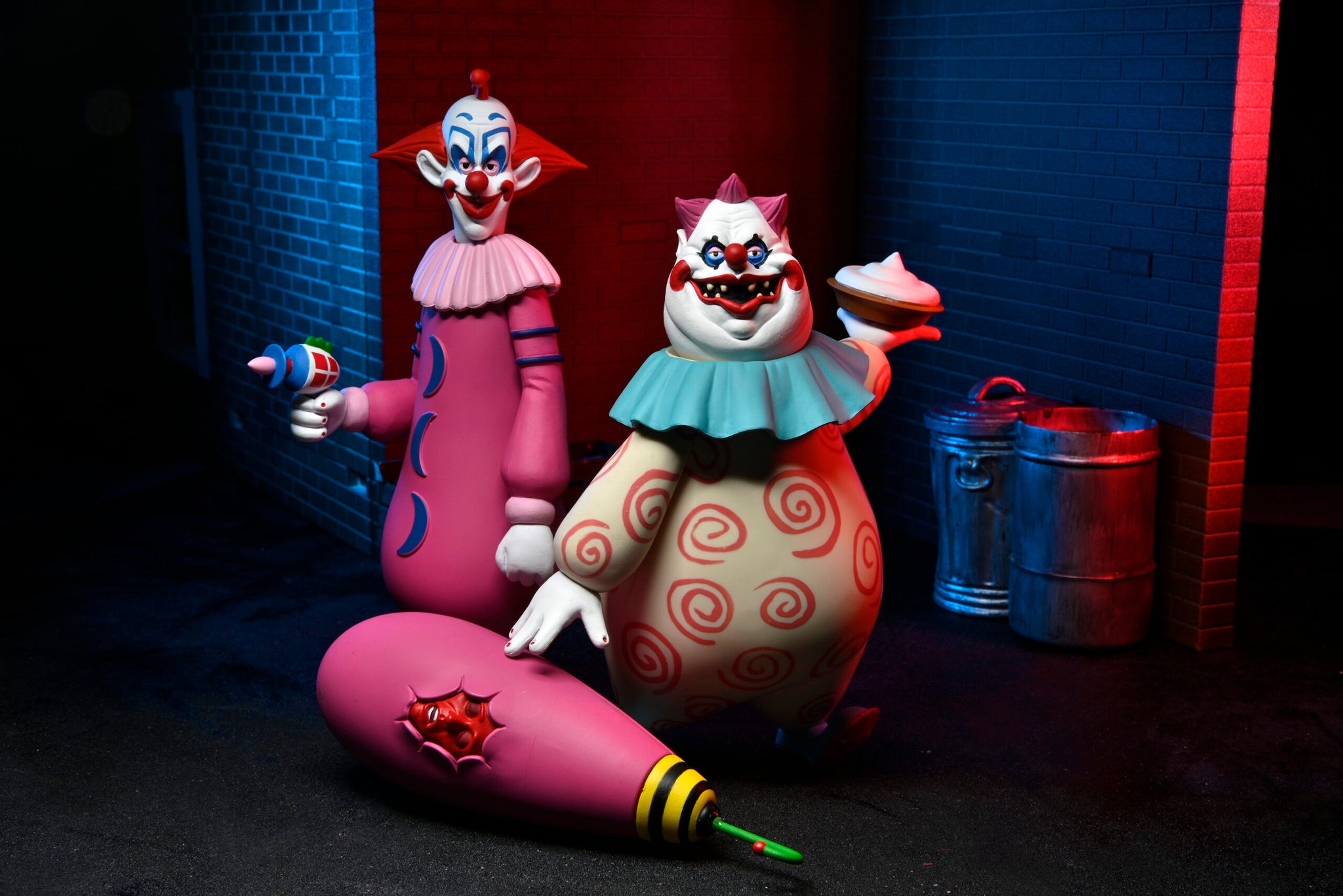 Slim Y Chubby Killer Klowns From Outer Space Neca Toony | Envío Gratis