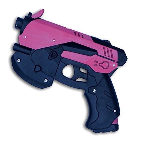 Overwatch D.va Replica Foam Pistol Gun Prop Cosplay