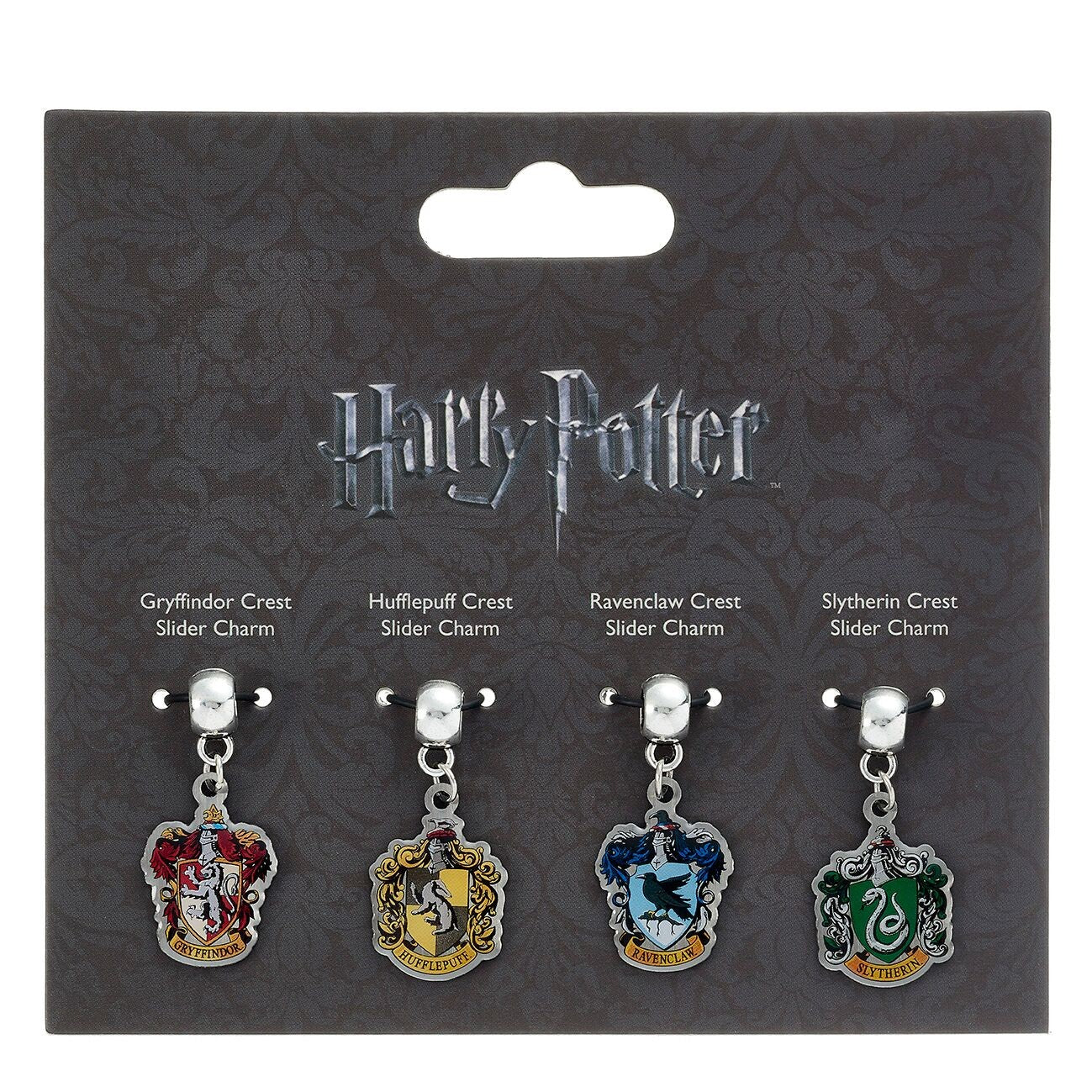 Leather Slytherin Keyring Slytherin Charms Official Harry Potter