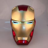 Iron Man Light Up and Automatic Touch Open Face Helmet Adult Replica Marvel, Cosplay, Costume