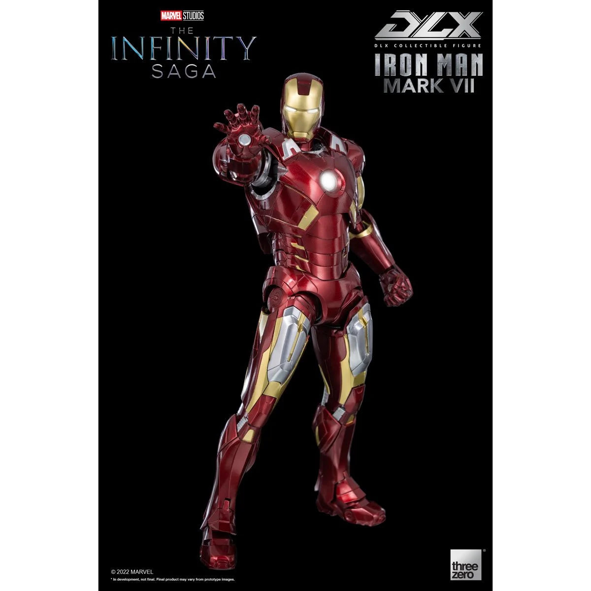 Marvel Studios The Infinity Saga Iron Man Mark 7 DLX Action
