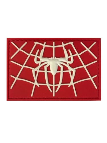 Spider-Man Style PVC Patch Hook and Loop Velcro, Airsoft, Paintball