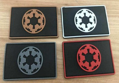 Star Wars Empire Style PVC Patch Hook and Loop Velcro, Airsoft, Paintball