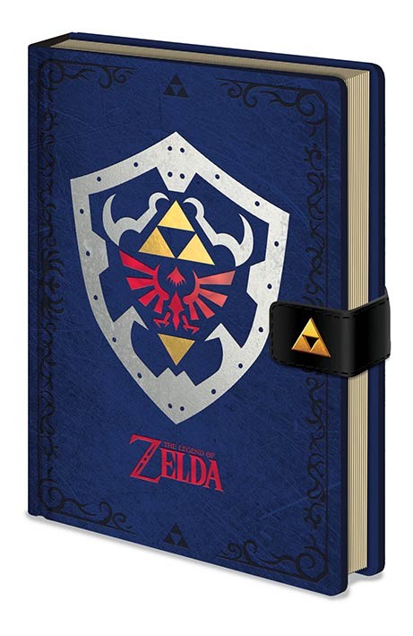 Legend of Zelda Hylian Shield A5 Premium Notebook
