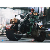 Judge Dredd Exquisite Mini: Judge Dredd and Lawmaster MK II (Previews Exclusive) 1:18 Scale Figure Set - Hiya Toys