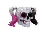 Little Monster 'Harley Quinn' Style Skull 20.6cm - Nemesis Now B4040K8