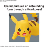 Pokemon Pikachu Battle Pose Quick Model Kit - Bandai
