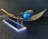 1:1 Full Metal  Loki Chitauri Sceptre with Display Stand