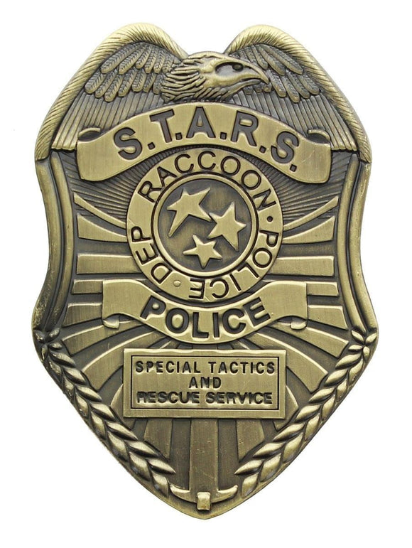 Resident Evil S.T.A.R.S. Magnetic Diecast Replica Badge