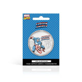 Official Marvel Limited Edition .999 Silver Plated Coin - Captain America (London Comic Con Exclusive)
