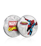 Official Marvel Limited Edition .999 Silver Plated Coin - Spider-Man (London Comic Con Exclusive)
