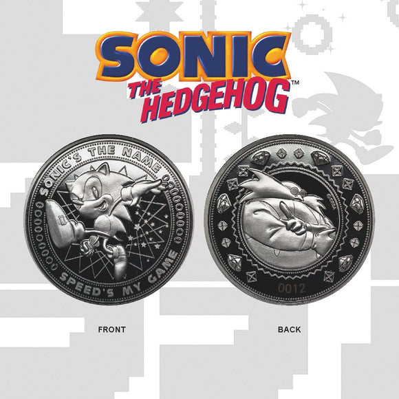 Sonic The Hedgehog - Limited Edition Collector's Coin - Officially Licensed