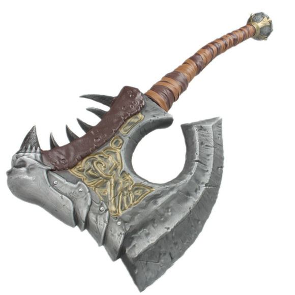 World of Warcraft 1:1 Full Size Gorehowl Metal Axe