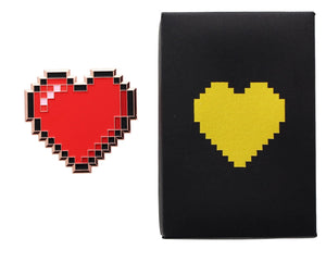 Legend of Zelda 8-Bit Heart Paperweight