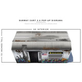 Subway Cart 2.0 Pop-Up 1:12 Scale Diorama - Extreme Sets