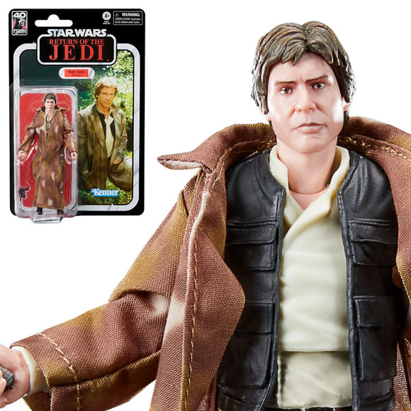 Star Wars The Black Series Return of the Jedi 40th Anniversary Han Solo (Endor) 6