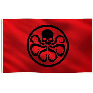 Hydra Flag / Banner 3 x 5ft - Agents of Shield, Captain America, Marvel