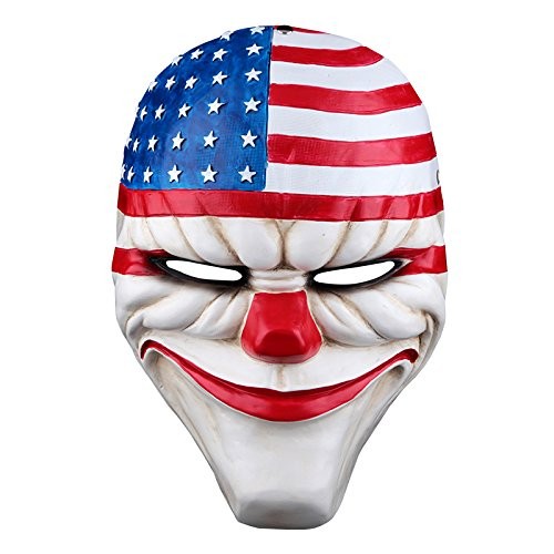 Payday 2 The Heist Dallas Resin Style Mask Cosplay