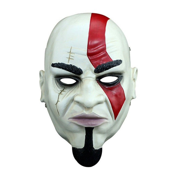 God of War Kratos Style Resin Mask Cosplay, Display
