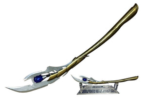 1:1 Full Metal  Loki Chitauri Sceptre with Display Stand