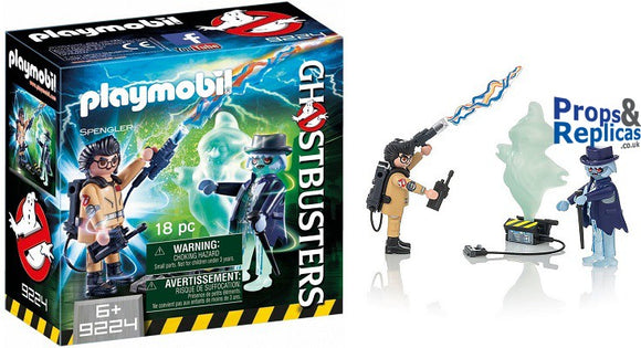 Playmobil Ghostbusters Spengler with Ghost 9224