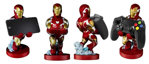 Marvel Avengers: Endgame Iron Man 8 Inch Cable Guy Controller and Smartphone Stand