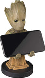 Marvel Guardians Of The Galaxy Collectable Groot 8 Inch Cable Guy Controller & Smartphone Stand