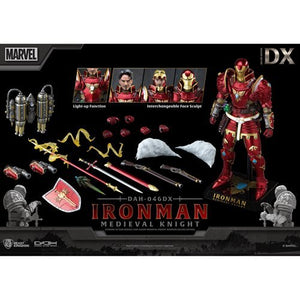 Medieval Knight Iron Man DAH-046DX Dynamic 8-Ction Deluxe Version Action Figure