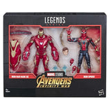 Marvel Legends Series Avengers: Infinity War 6 Inch Iron Man Mark 50 and Iron Spider Collectible Action Figure 2 Pack