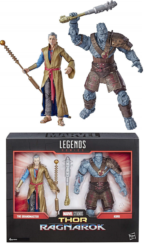 Marvel Legends 80th Anniversary Korg and Grandmaster 6 Inch Action Figures 2 Pack