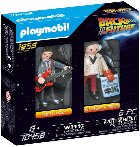 Playmobil 70459 Back to the Future Marty McFly and Dr. Emmett Brown Action Figures
