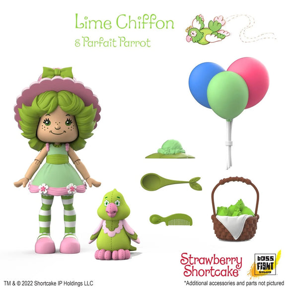 Strawberry Shortcake Lime Chiffon Parfait Parrot 6