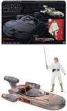 Star Wars The Black Series Luke Skywalker Landspeeder & 6 Inch Action Figure