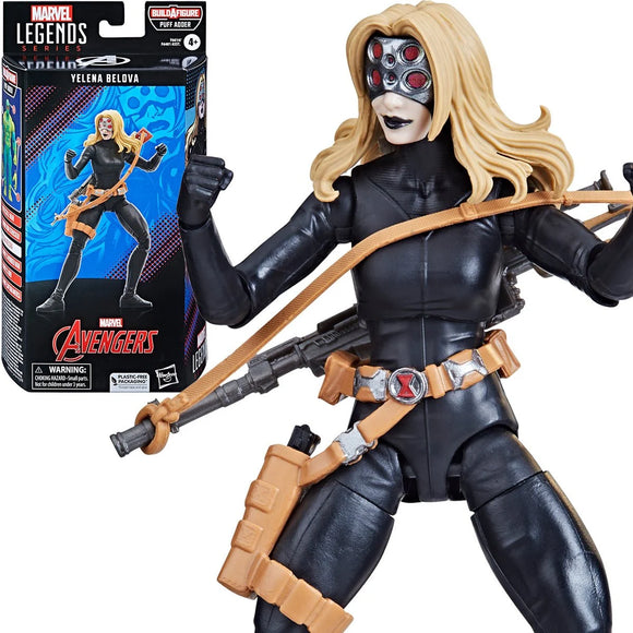 Marvel Legends Yelena Belova Black Widow (Puff Adder BAF) 6