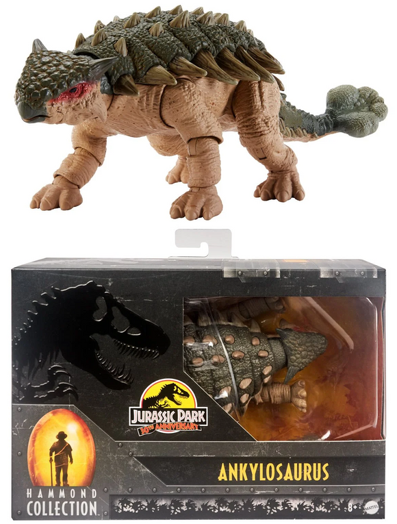 Jurassic Park Hammond Collection Ankylosaurus Action Figure - Mattel