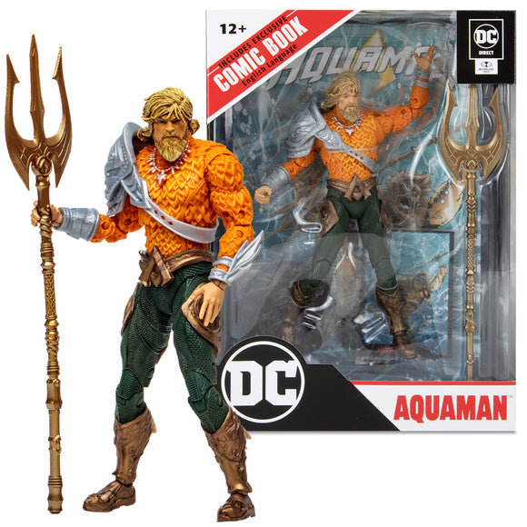 DC Multiverse Aquaman w/Aquaman Comic (DC Page Punchers) 7