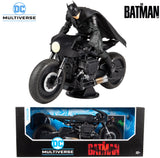 DC The Batman Movie Batcycle Vehicle 7" Inch Scale Action Figure - McFarlane Toys