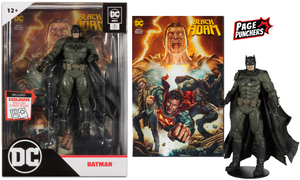 Batman 7" Inch Scale Action Figure with Black Adam Comic (Page Punchers) - (DC Direct) McFarlane Toys