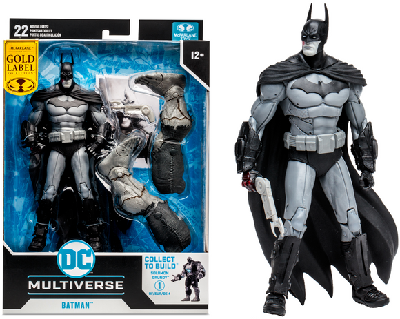 DC Multiverse Batman: Arkham City Batman (Gold Label) (Build a Figure - Solomon Grundy)  7