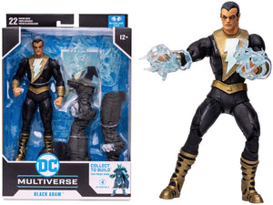 DC Multiverse Endless Winter Black Adam (Build a Figure - The Frost King) 7" Inch Scale Action Figure - McFarlane Toys