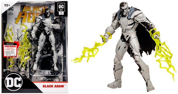 DC Comics Page Punchers Black Adam with Black Adam Comic (Line Art Variant) 7