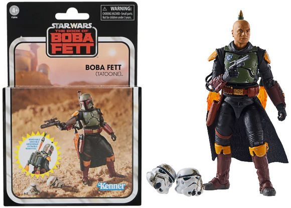 Star Wars The Vintage Collection Deluxe Boba Fett (Tatooine) Action Figure - Hasbro