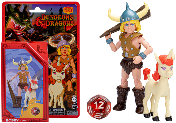 Dungeons & Dragons Cartoon Classics Bobby and Uni - Hasbro *SALE*